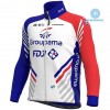 Tenue Maillot M/L + Collant à Bretelles 2020 Groupama-FDJ Hiver Thermal Fleece N001